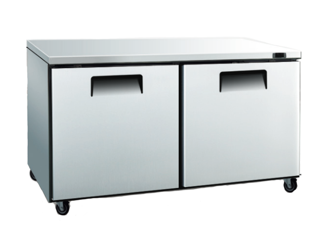Coolmes 48" Stainless Steel Under-Counter Refrigerator - AUCB-48R