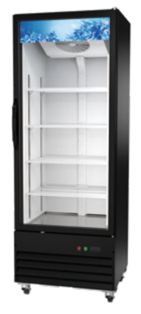 Koldline Glass Door Merchandising Reach-In Refrigerator - Single Door Cooler