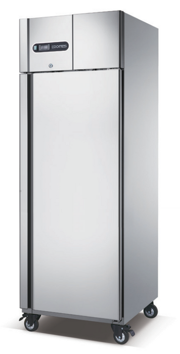 Coolmes 30" Single Door Stainless Steel Reach-In Ventilated Freezer - GN550BT/S