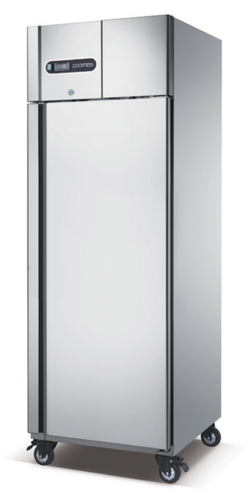 Coolmes 30" Single Door Stainless Steel Reach-In Static Refrigerator - GN550TNZ