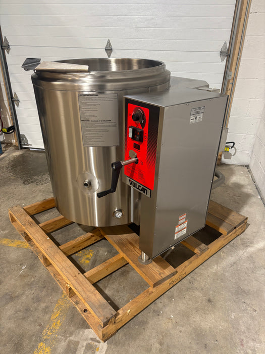 New Vulcan K60GLT 60-Gallon Tilting Gas Steam Jacketed Kettle