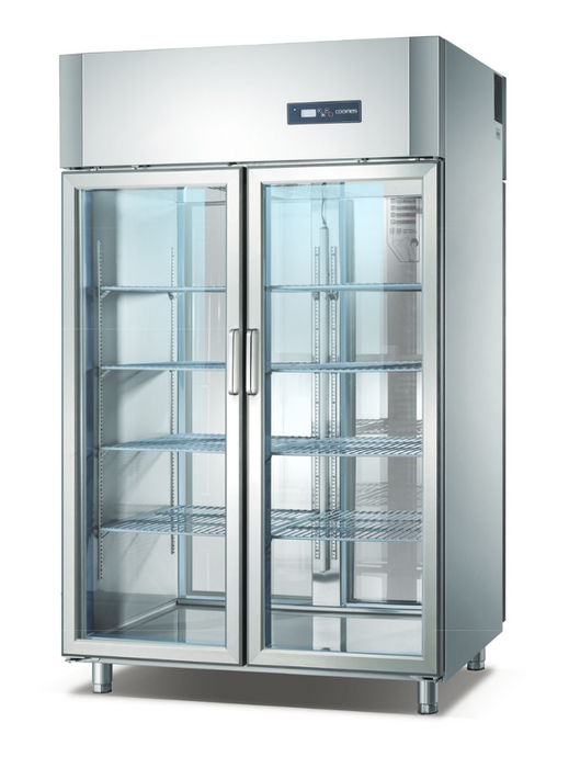 Coolmes 48" 2-Door Glass Display Refrigerator - AS1.0G4-ST