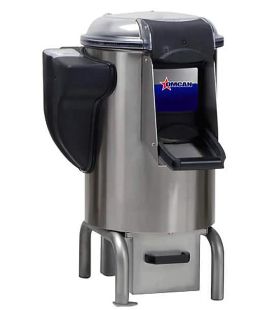 Omcan Elite 44184 Electric 22lbs. Potato Peeler-Floor Model