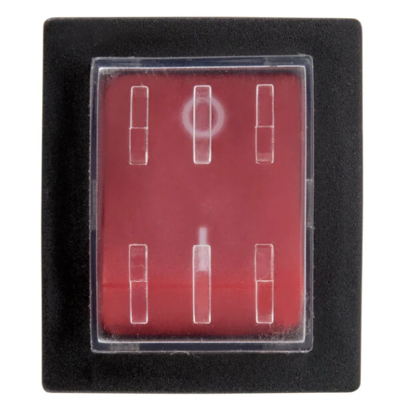 2 Pieces KEDU HY12-9-7 4Pins Waterproof Rocker Switch ON Off Push Button Switches 125/250V 20A 2HP 250V 18(12) A CE UL 5E4
