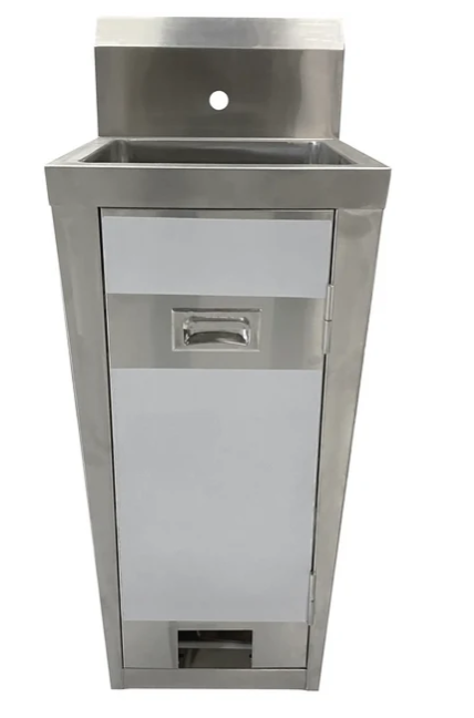 Stainless Steel Pedestal Sink