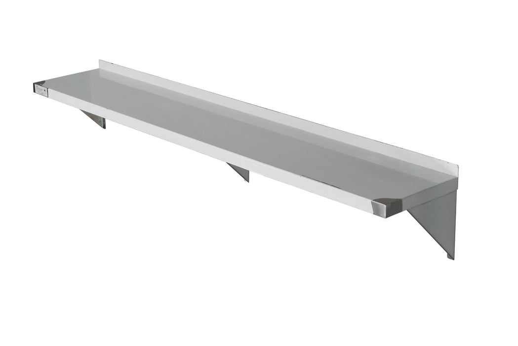 Triumph 72" Stainless Steel Wall Mount Shelf - WS-1272