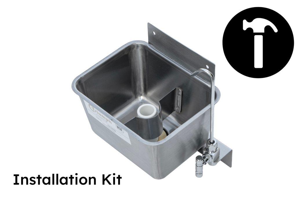 Triumph Stainless Steel Dipper Well Installation Kit - DWIK