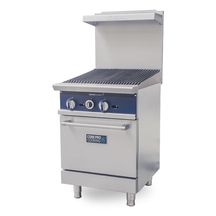 Copy of Cooking Pro - 24" Gas Range With 24" Charbroiler