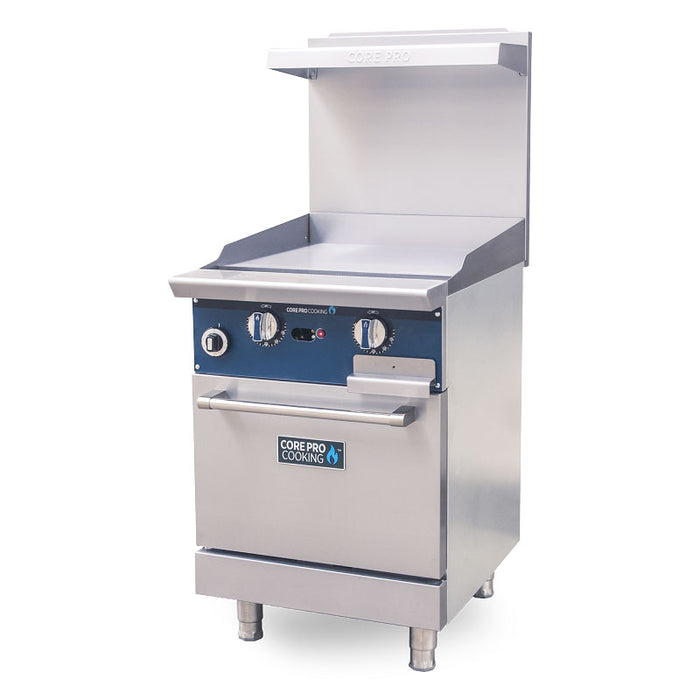 Cooking Pro - 24" Gas Range With 24" Griddle