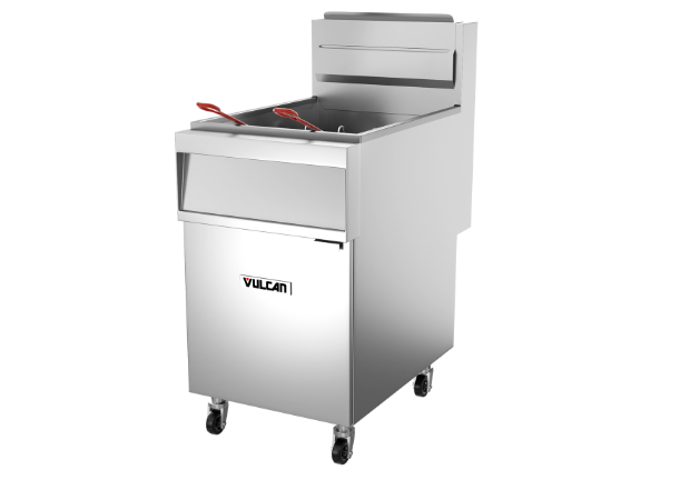 Vulcan 85LB GR Series Gas Freestanding Fryer - Large Capacity - 150000BTU - 1GR85M