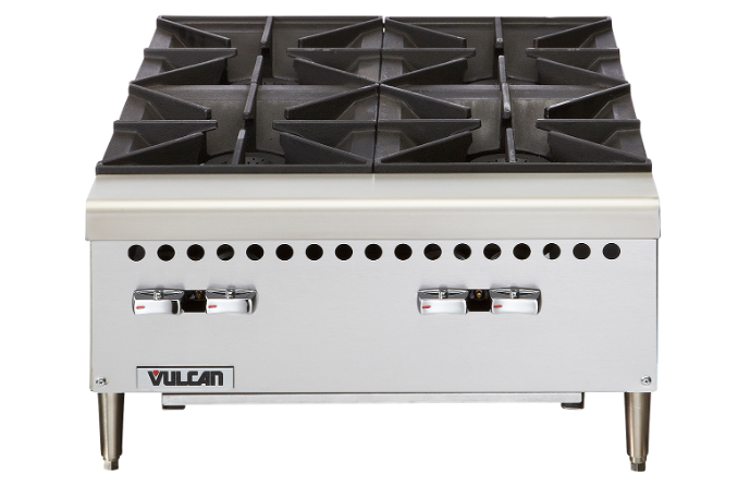 Vulcan 12" Two Burner 50000BTU Gas Hot Plate - VCRH12