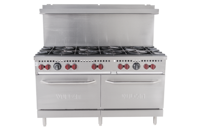 Vulcan-SS 60"Gas (Natural Or Propane) Range With Standard Oven-340000BTU-SX60-10B