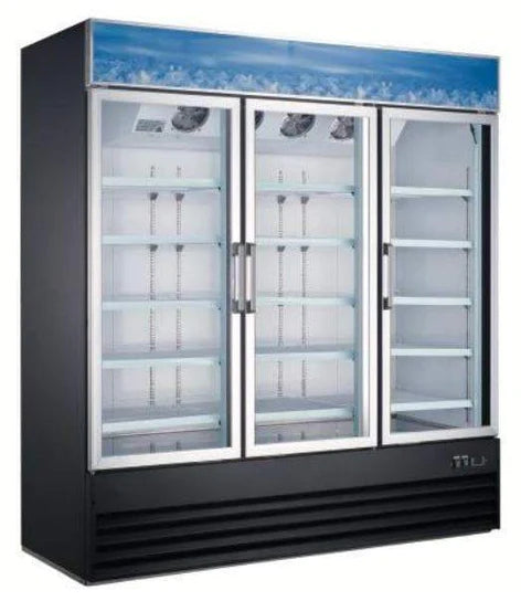 Koldline 79" Glass Door Merchandiser Freezer - KMC-79G-F
