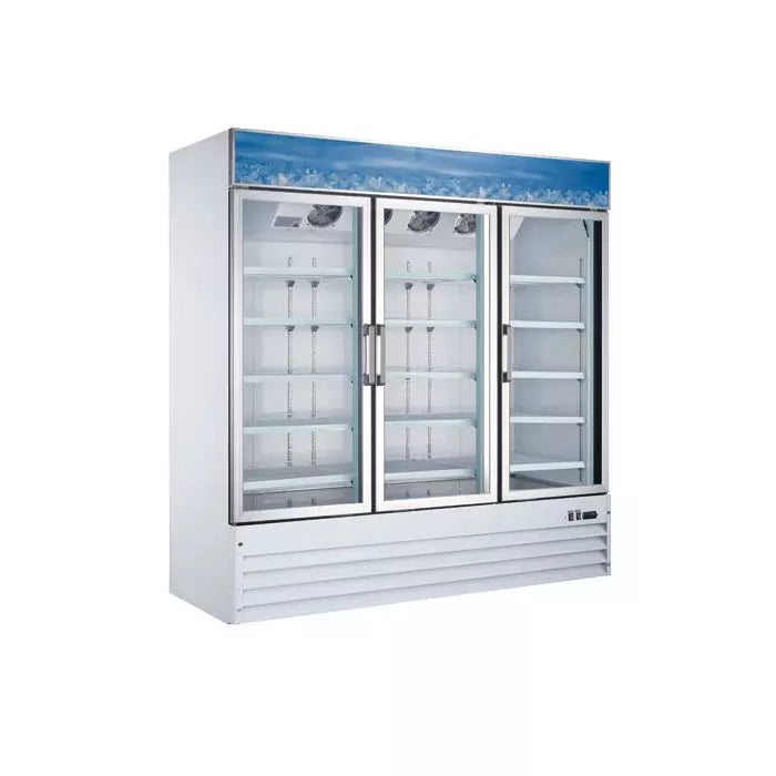 79" Koldline Glass Door Merchandiser Freezer, KMC-35G-F